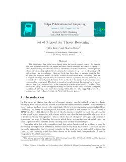 Set of Support for Theory Reasoning