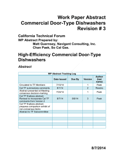 TF recommendations incorporated into abstract