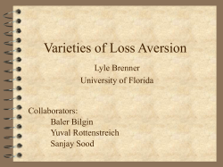 Possession losses - University of Florida