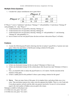 Assignmt2gameTheory2012