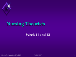 Nursing theorists