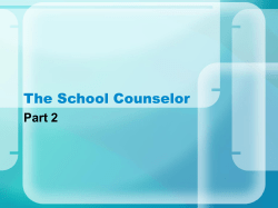 Schoolcounselor