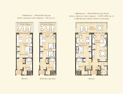 (King) (Double Queen) (King) 1 Bedroom / 1 Bath Bungalow with a