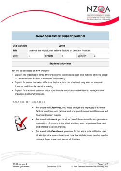 28104 Student guidelines