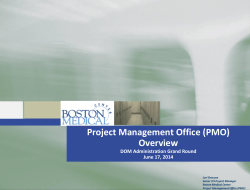 BMC Roadmap - Boston University Medical Campus