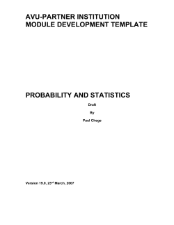 probability - Kcse Online