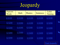 Jeopardy