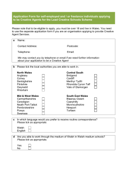 Creative Agents - Application form for