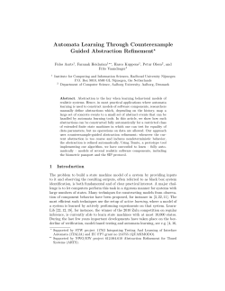 Automata Learning Through Counterexample