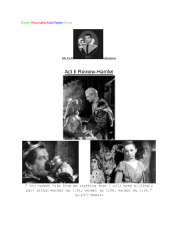 Hamlet Act 2
