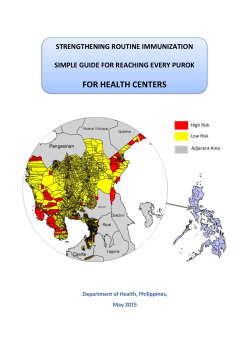 simple guide for reaching every purok