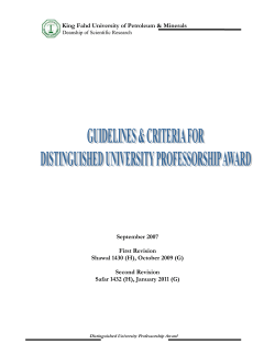 Microsoft Word - Best Research Team Incentive Awards Guidelines