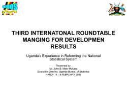 Male-Makasa - Managing for Development Results