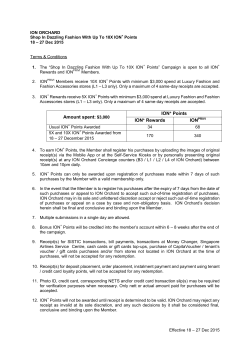 Amount spent: $3000 ION⁺ Points ION⁺ Rewards