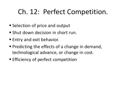 Ch.12:Competition