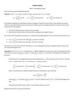 Fourier Series