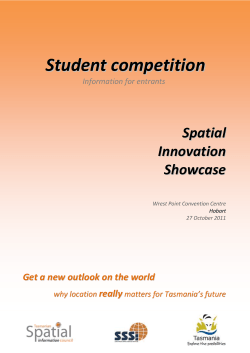 Potential Components for TASSIC Strategic Plan