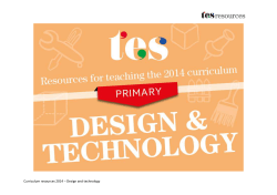 KS2 Design and technology