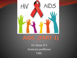 AIDS( PART-1)