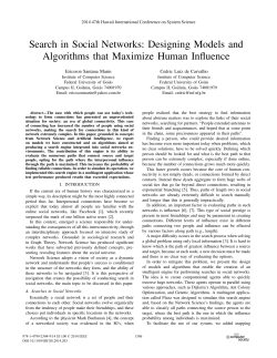 Search in Social Networks: Designing Models and Algorithms That
