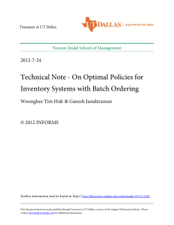 On Optimal Policies for Inventory Systems with Batch Ordering