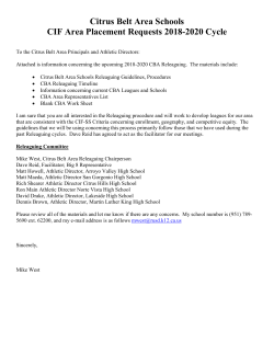 Citrus Belt Area Schools