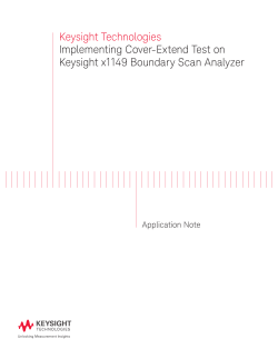 Keysight Technologies Implementing Cover