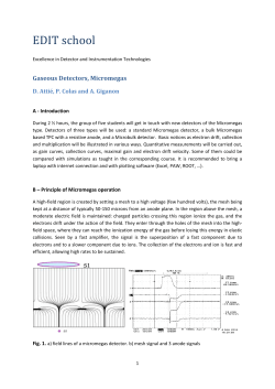 Fig. 6 &ndash; The Microbulk detector