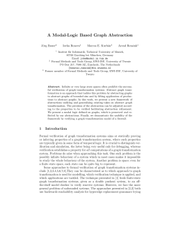 A Modal-Logic Based Graph Abstraction