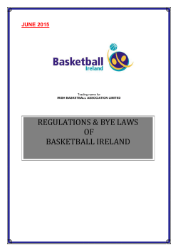IRISH BASKETBALL ASSOCIATION LIMITED