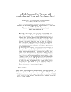 A Path-Decomposition Theorem with Applications to Pricing
