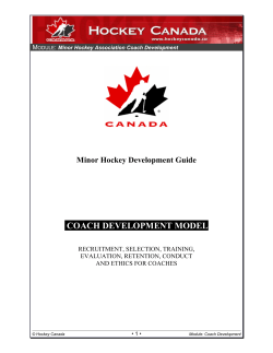 coach development model