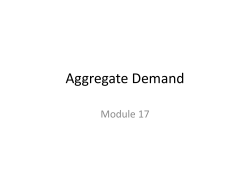 Aggregate Demand