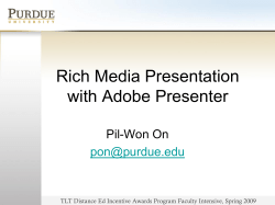 Presentation