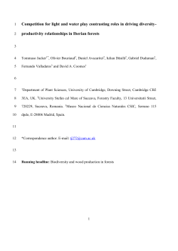 H3. At the stand level, mixing species with contrasting crown