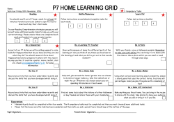 p7-home-learning-grid-for-return-18th-nov-16