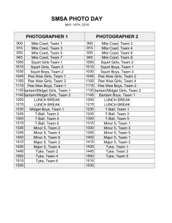 smsa photo day - Stittsville Softball