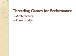 Game engine architectures