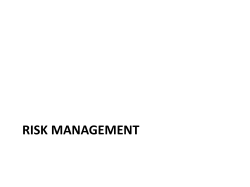 risk management