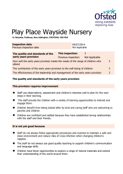 Play Place Wayside Nursery