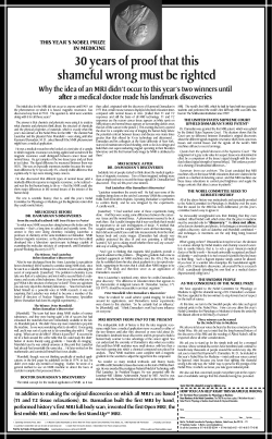 30 years of proof that this shameful wrong must be righted