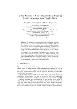 On the Amount of Nonconstructivity in Learning Formal Languages