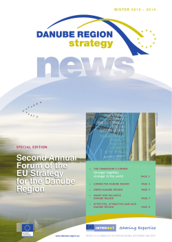 Second Annual Forum of the EU Strategy for the Danube Region