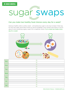Can you make two healthy food choices every day for a week?