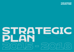 Strategic plan - Glasgow School of Art