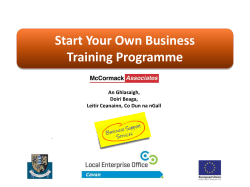 Slides - McCormack Associates