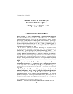 Maximal Surfaces of Riemann Type in Lorentz&ndash;Minkowski Space L3