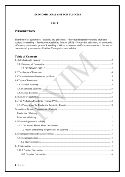 function of the economy is to allocate scarce resources among