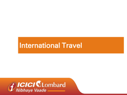 Single round trip Planning to visit abroad for a vacation