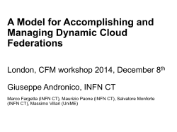 A Model for Accomplishing and Managing Dynamic